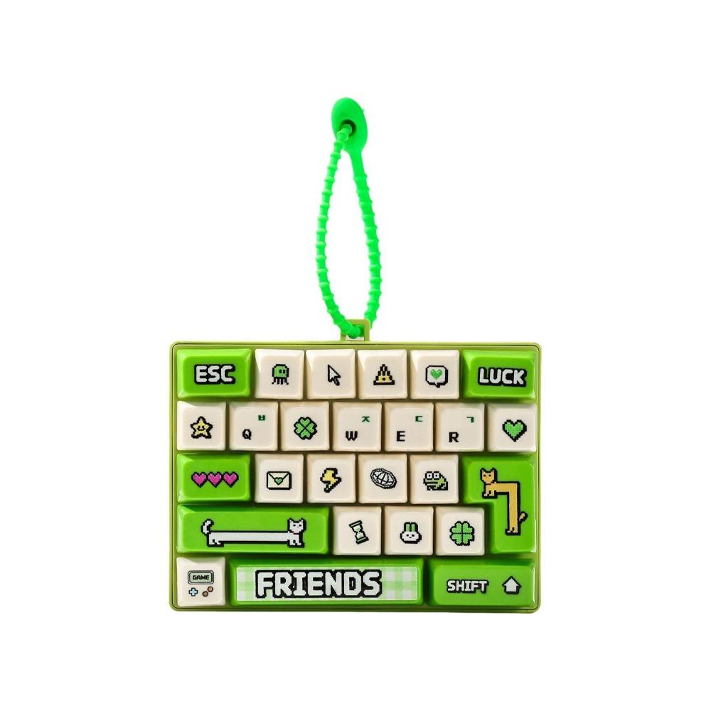 Creative 26 Keys Keyboard Fidget Keychain 26 Keys Keyboard Keychain Party Favor Gift