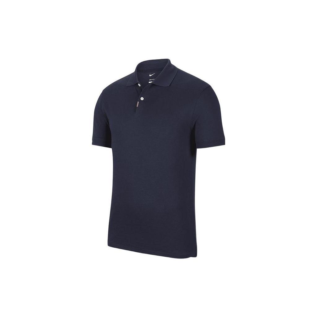 Nike Slim Fit Casual Polo Shirt With Logo Men Tops Dark-Blue DB3296-451