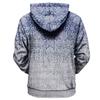 Fashion Print Loose Men's And Women's Long Sleeve Hooded Sweater