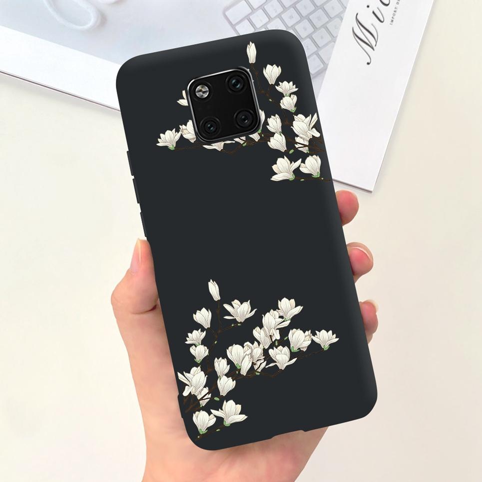 Чехол для Huawei Mate 20 Pro Задняя крышка Mate 20 Мягкий матовый жидкий силикон Funda Mate20 20Pro Coque Корпус Астронавт Динозавр
