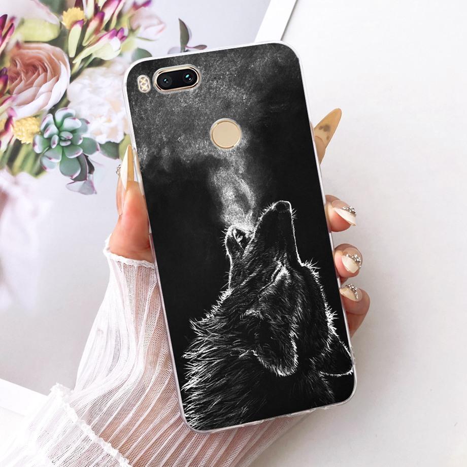 For Xiaomi Mi A1 Mi 5X Phone Case Luxury Flower Butterfly Cartoon Bow Pattern Back Cover Soft TPU Silicone On Xiomi mia1 mi5x