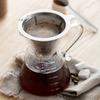 Кофейные аксессуары Кофейный фильтр Инструмент для фильтрации кофе Чашка из нержавеющей стали для домашнего использования Кофейный фильтр-капельница Инструмент для фильтрации кофе