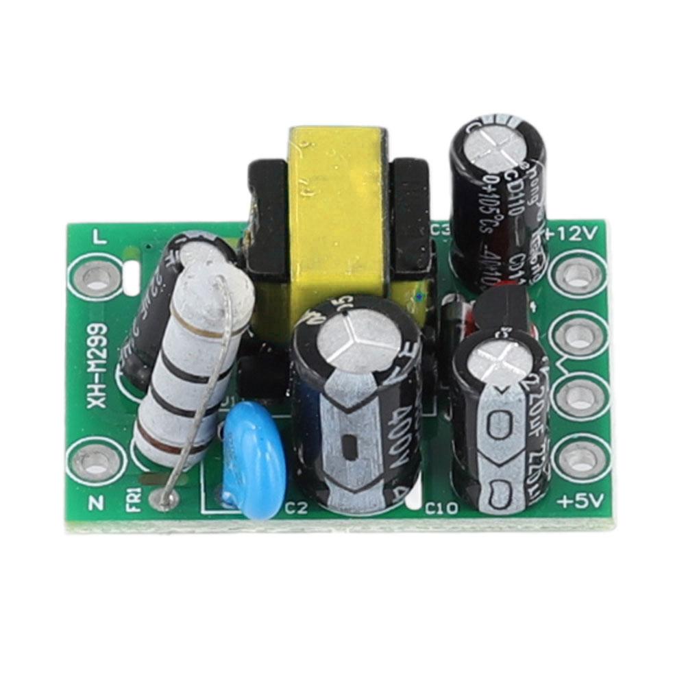 XH-M299 Isolated Switching Power Supply Board Auto Power-Off AC-DC 110-220V To 5/12V Power Supply Module AC DC Converter Module