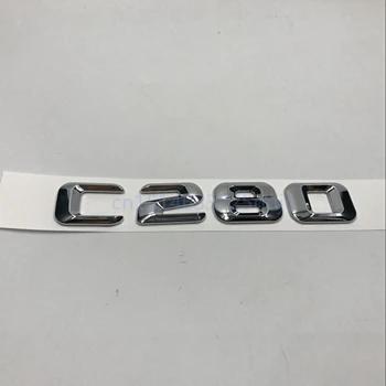 ABS For Mercedes-Benz C Class C180 C200 C220 C260 C280 C300 C320 Trunk Rear Emblem Badge Chrome Letters ZO7