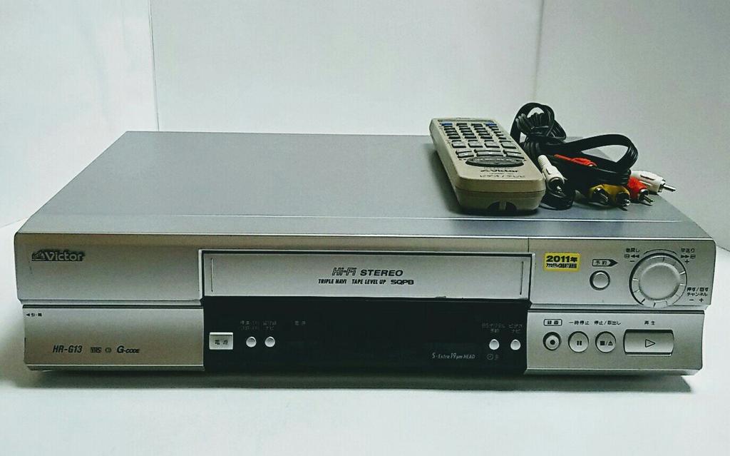 Видеомагнитофон JVC Kenwood Victor G-код совместимый с VHS Hi-Fi HR-G13