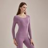 Hengyuanxiang Women's Seamless Anti-Bacterial Thermal Underwear Set
