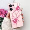 Чехол для OPPO Reno13 Pro 5G CPH2697 Модный Цветок Бабочка Мягкий Силиконовый Чехол для Телефона Для OPPO Reno 13 CPH2689 Reno13Pro Бампер