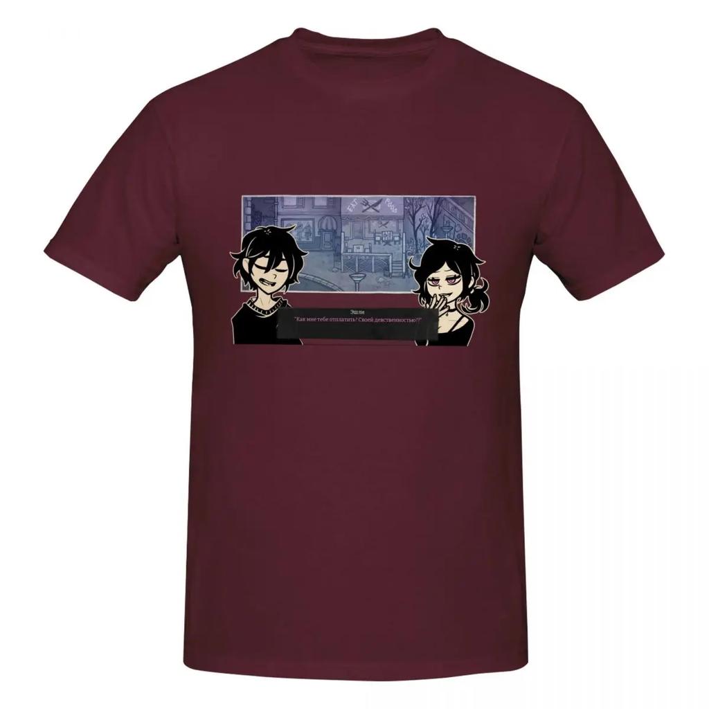Футболка унисекс Ashley And Andrew The Coffin Of Andy And Leyley Хлопковая оверсайз Футболки унисекс Короткие с круглым вырезом Одежда Топы
