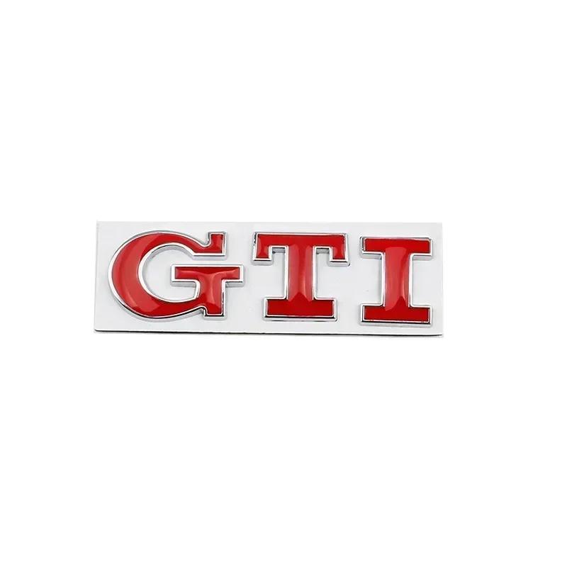 2026 Hot For VW VOLKSWAGEN for Volkswagen VW Metal GTI Logo Car Rear Trunk Emblem Side Sticker Golf 4 5 6 7 8 Polo Jetta Tiguan