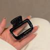 Hollowed Out Square Hair Claw Acetate Hair Clip New Strong Styling Claw Clip  Girls