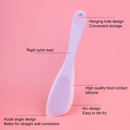 Прочный, экологически чистый, легкий в уходе, легкий многоразовый шпатель для крема для выпечки, шпатель для масла