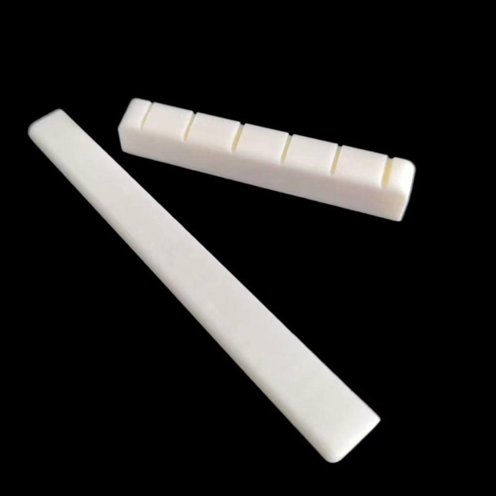 Classical 6 String Bone 80mm 52mm Guitar Accessories Guitar Bridge Saddle And Nut Bone String Pillow Instrument Accessories