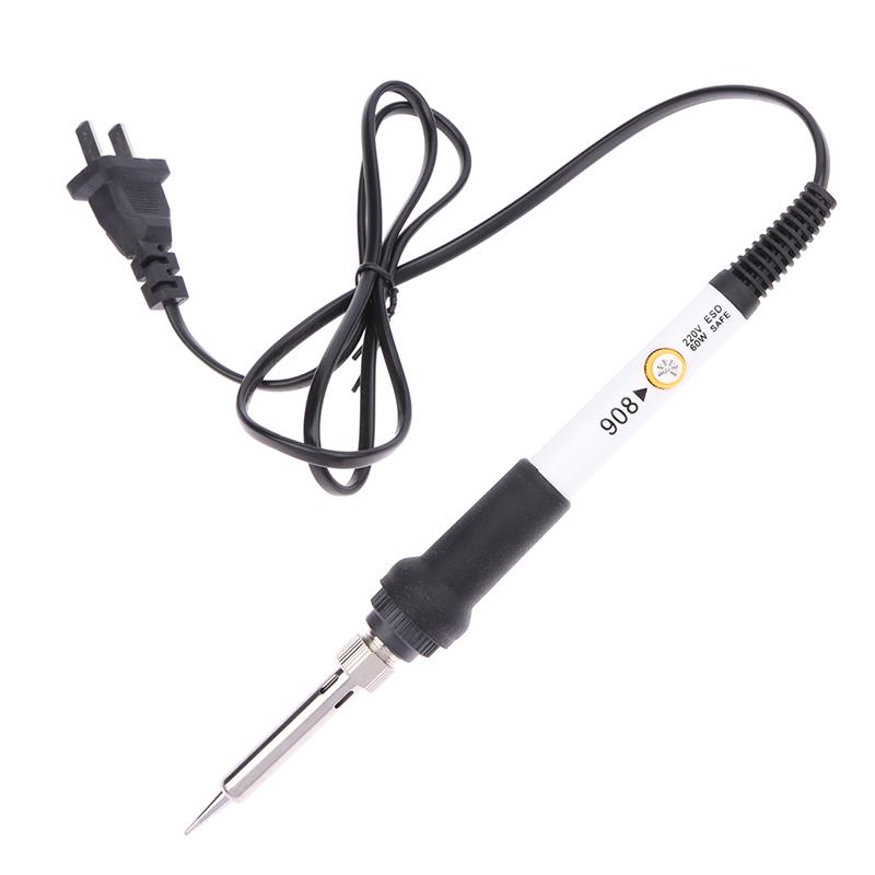 200Celsius-450Celsius Temperature Adjustable Electric Soldering Iron 220V 60W Constant Temperature Us/Eu Standard Plug Repair Tool