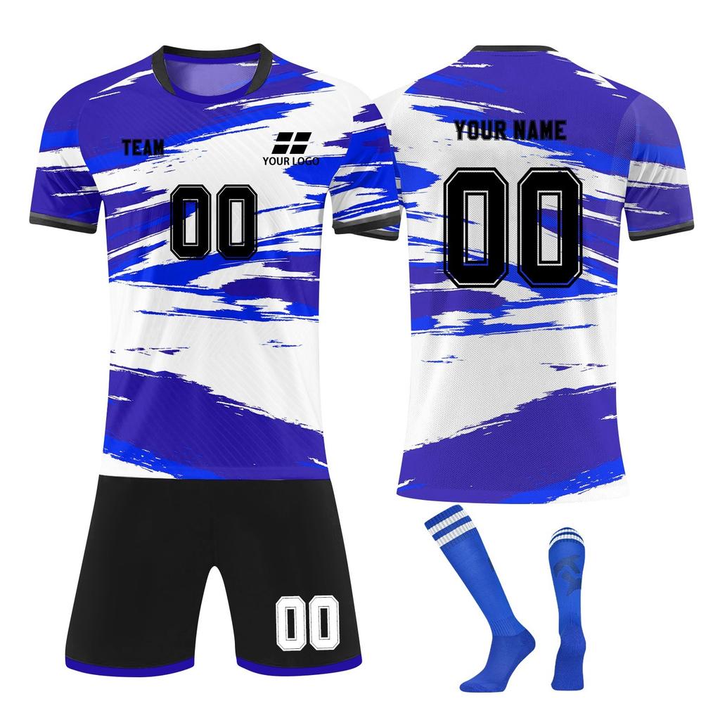 Комплект персонализированных рубашек для мужчин и девочек с именем и номером, футбольные майки на заказ для мальчиков, тренировочный костюм