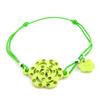 [H3563] - Green 'Camélia' Designer Bracelet