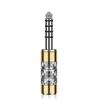 Jack 4.4mm Connector Balanced Interface Speaker Terminal Copper Male Plug Audio Conector DIY Headphones Cable Gold RhodiumGood product