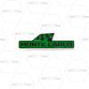 FSNK8 Alloy Metal Monte Carlo Racing Flag Grille Emblem Rear Trunk Badge Sticker For Skoda Fabia Octavia Kodiaq Superb VRS Kamiq Rapid