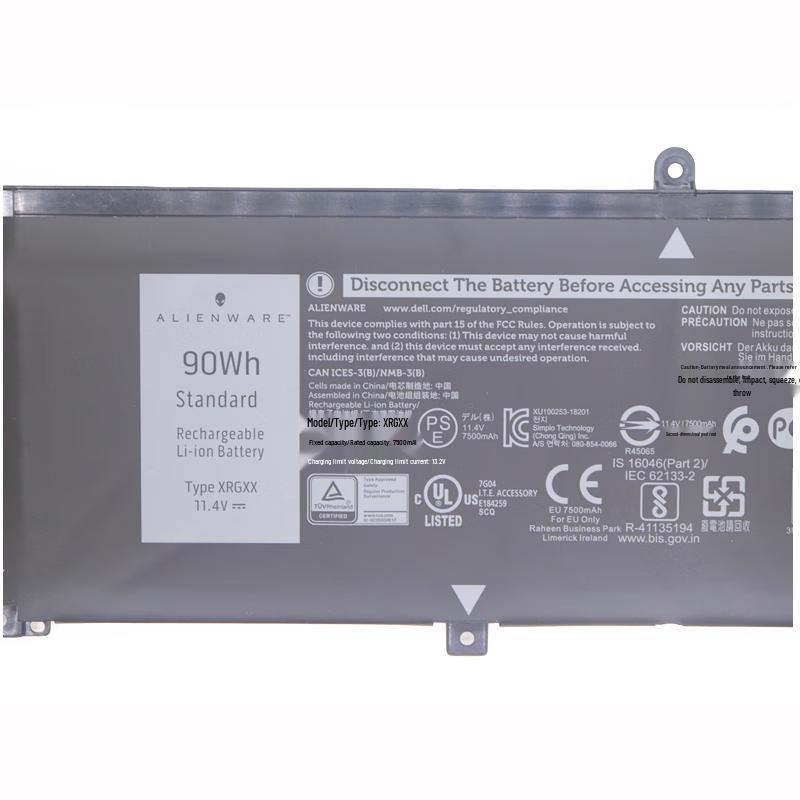Dell XRGXX 90Wh 6-Cell Laptop Battery