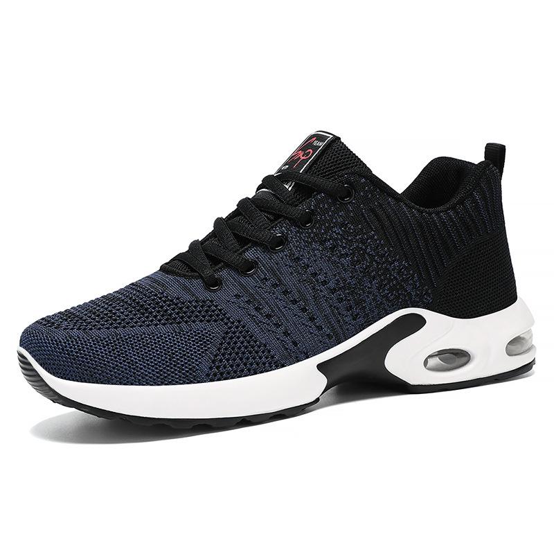 Мужские кроссовки для бега TEMU Color Block Flyknit - Большой размер