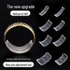 Eight-Piece Ring Size Adjuster Set: Comfortable Invisible Soft Gaskets To Protect Hands with Diamond Rings
