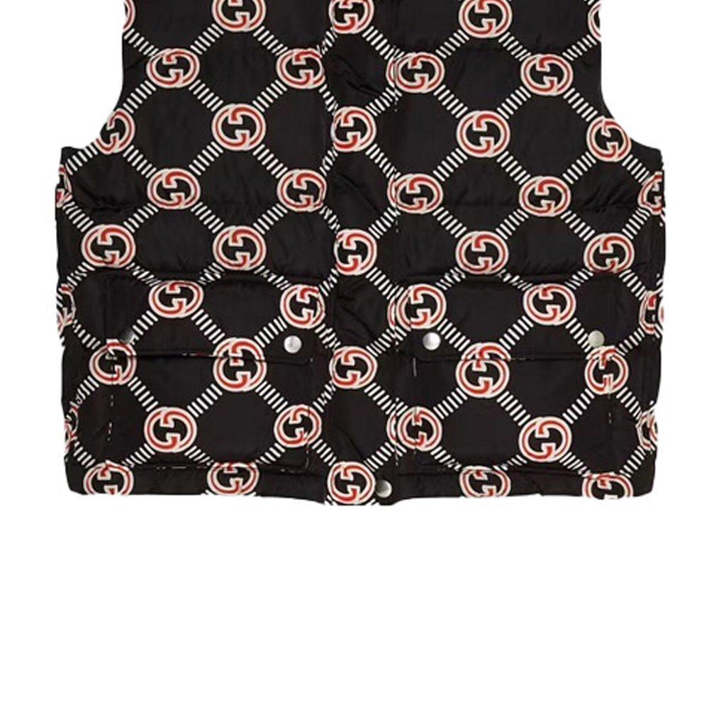 Gucci Пуховый жилет с interlocking G Черный 665137-Z8AS4-1072
