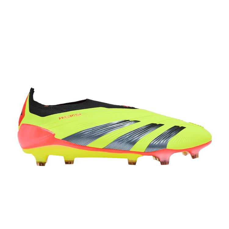 adidas Predator 24 Elite Laceless FG Team Solar Yellow Core Black Sola