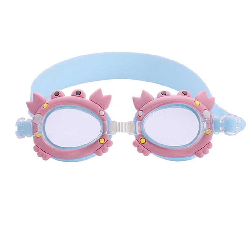 Очки для плавания с рисунком для детей, для дайвинга, водных видов спорта, профессиональные водонепроницаемые очки для плавания, пляжные очки для серфинга