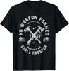 Vintage No Weapon Formed Against Me Shall Prosper Christian T-Shirt