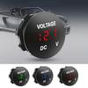 Цифровой вольтметр для светодиодной панели DC 12V-24V для квадроцикла, мотоцикла