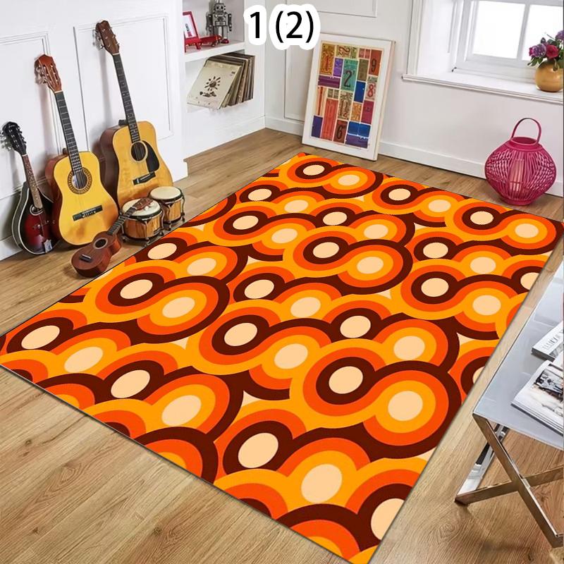A Modern Geometric Carpet Fashionable Home Decor Carpet Modern Style Abstract Art Pattern Floor Mat Living Room Bedroom Carpet