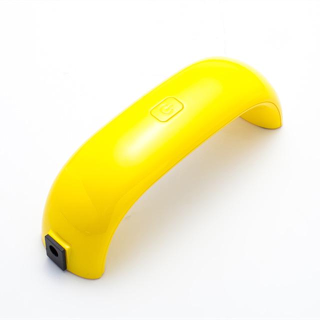 Мини-сушилка для ногтей 9 Вт, 9 цветов, портативная Qcuik-dry для всех гелей, инструменты для дизайна ногтей, домашнее использование, УФ-светодиодные лампы