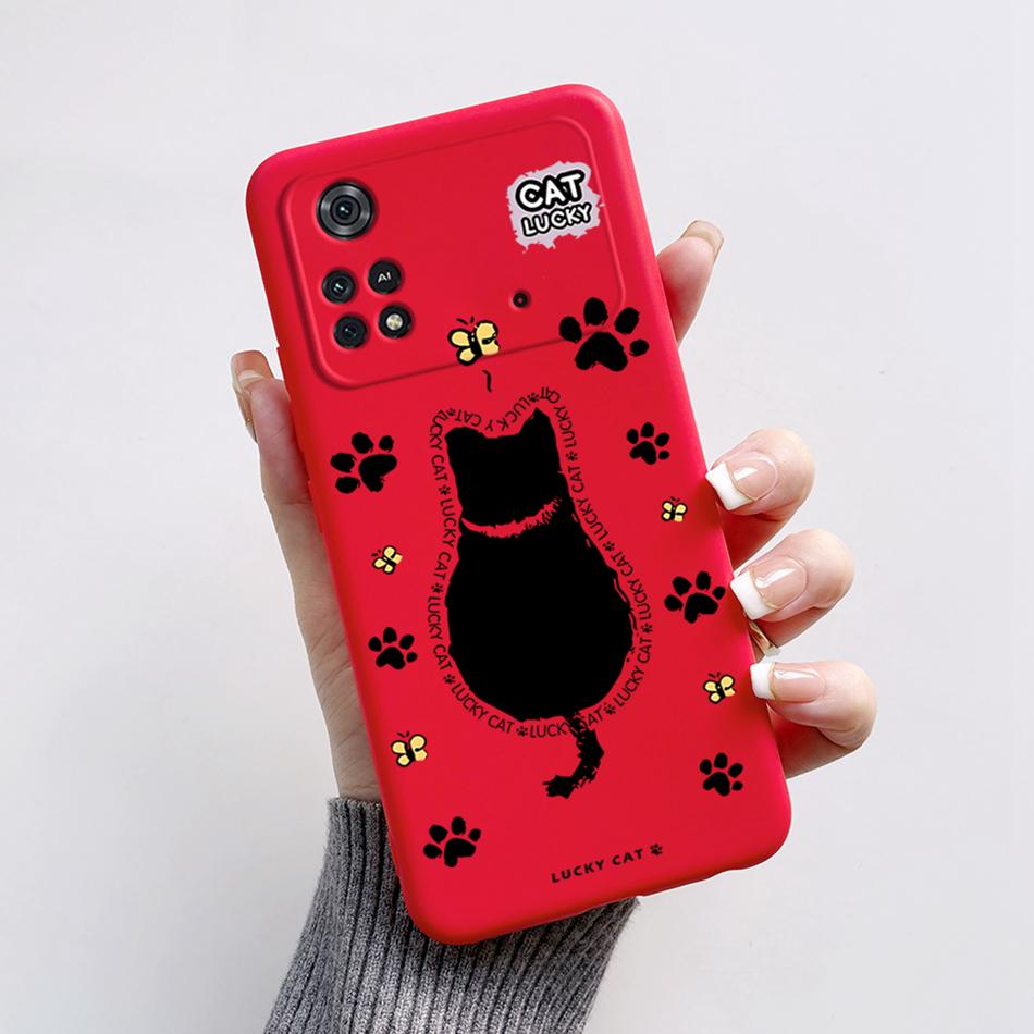 For Xiaomi Poco M4 Pro 4G Case Cute Cartoon Frog Cover Soft Silicone Phone Case For Xiaomi Poco M4 Pro PocoM4 5G Fundas Bumper