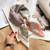 Lightweight Square Neckerchief 70x70cm Purse Scarf Versatile Headscarf  for Women