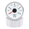12V Car Accessories 2" 52mm VOLT Meter 8-16V Waterproof Voltage Gauge with 7 Colors Backlight for Car Boat Marine