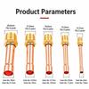 SAE 1/4 3/8 5/8 1/2 3/4 Air Conditioning Copper Pipe Flare Pipe Fitting  AC Line Connection