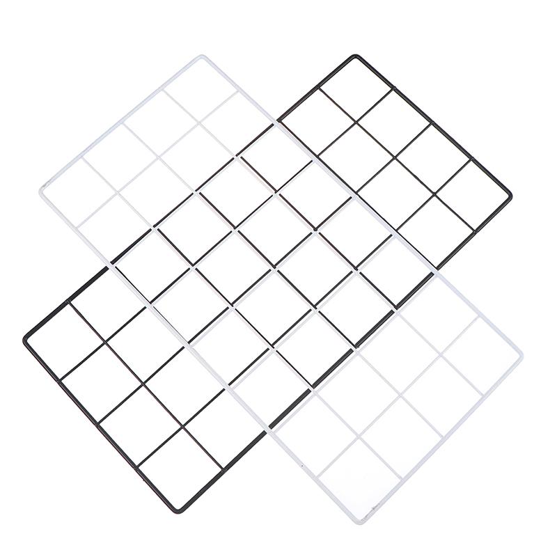 1PC Portable Wall Hanging Shelf Clips Universal Pos Postcards Frame Display Art Storage Rack Holder