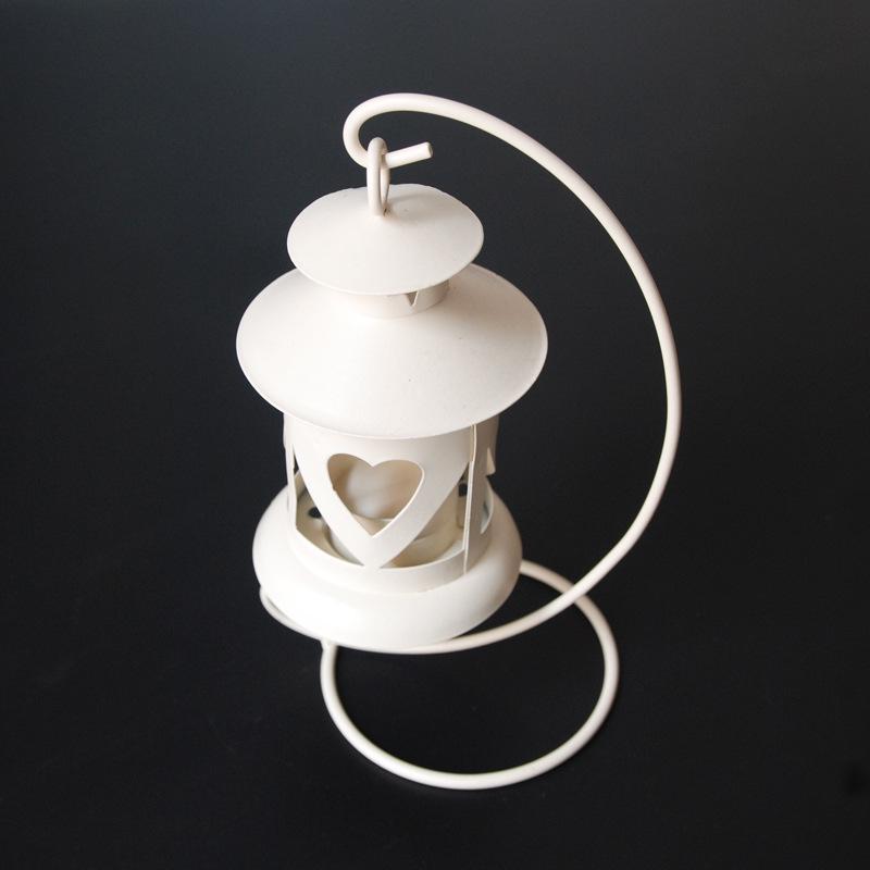 Подсвечник из кованого железа в европейском стиле - Романтичный домашний декор, ручная работа