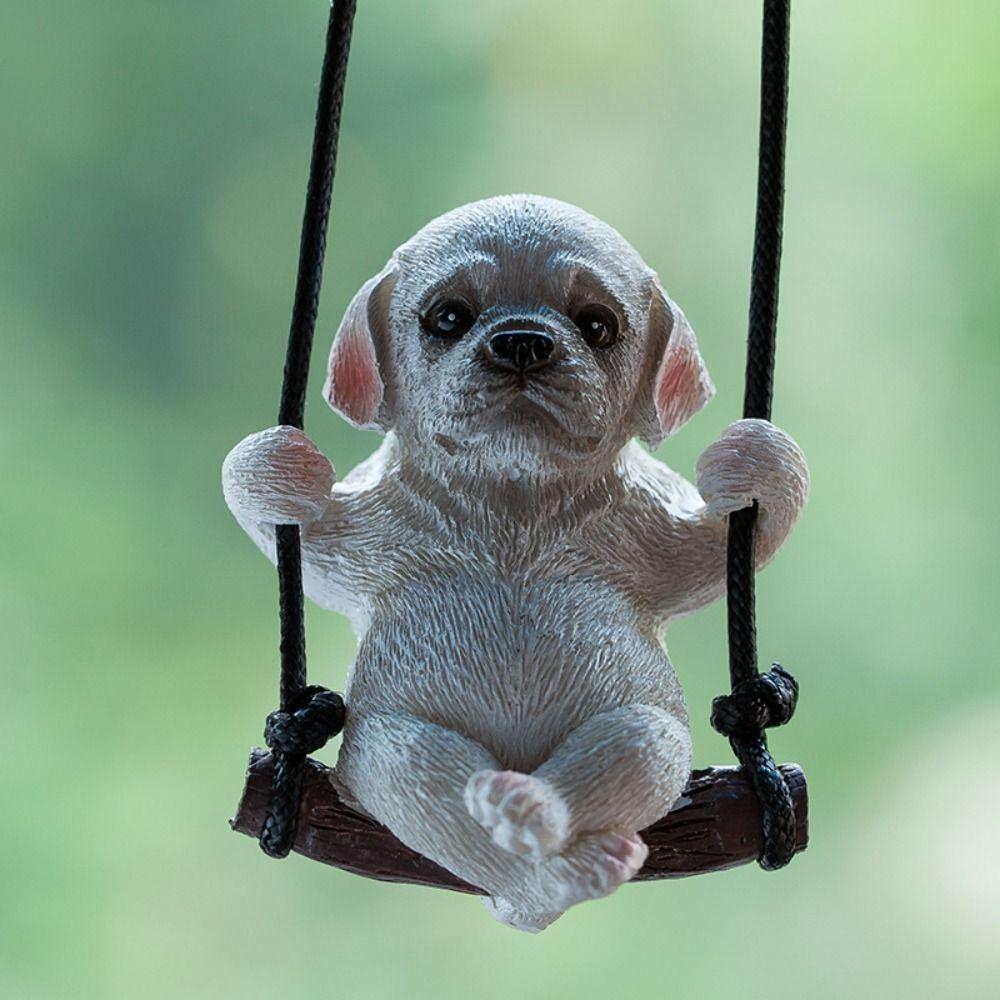 Decoration Auto Interior Accessories Swing Dog Car Hanging Creative Car Pendant  Gift