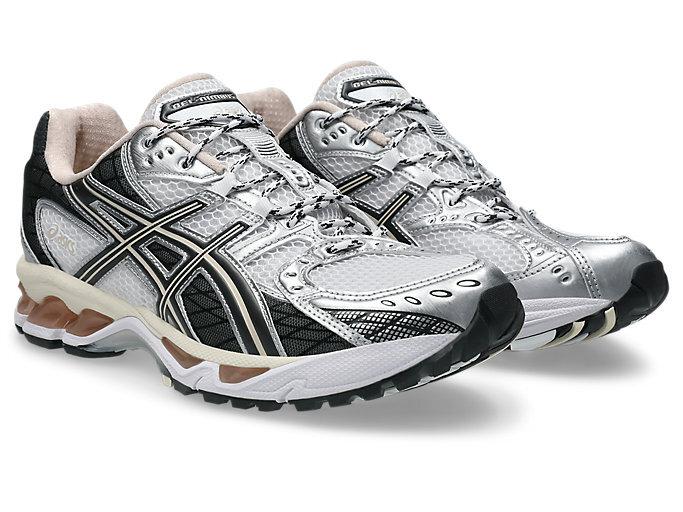 1203A543-104 Asics Gel-Nimbus 10.1 Белый Обсидиановый Серый (Мужской)