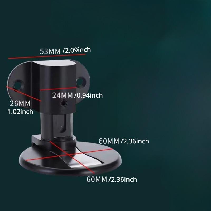 Perforation-Free Stainless Steel Door Stop Strong Magnetic Crash Proof Door Stop Lnvisible Bathroom Floor Door Stop Furniture