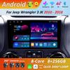 For Jeep Wrangler 3 JK 2010 - 2018 Android 14 GPS Navigation Head Unit Car Audio Multimedia Player WiFi IPS Screen Bluetooth 4G