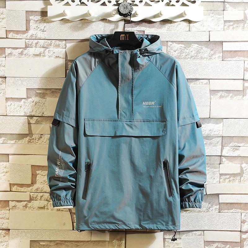 Весенняя повседневная мужская куртка с капюшоном, уличный стиль, ветровка, куртка-бомбер, мужская куртка, 3 уровня тепла на выбор