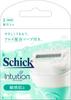 Schick Intuition Replacement Blades Razor for Sensitive Skin Women (3 Pieces)