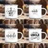 Лучшие в мире кружки с принтом «Дядя» Чашки для кофе, которые можно сублимировать Оригинальные чашки для завтрака Кружка Посуда для напитков Необычная чашка для чая Пиво