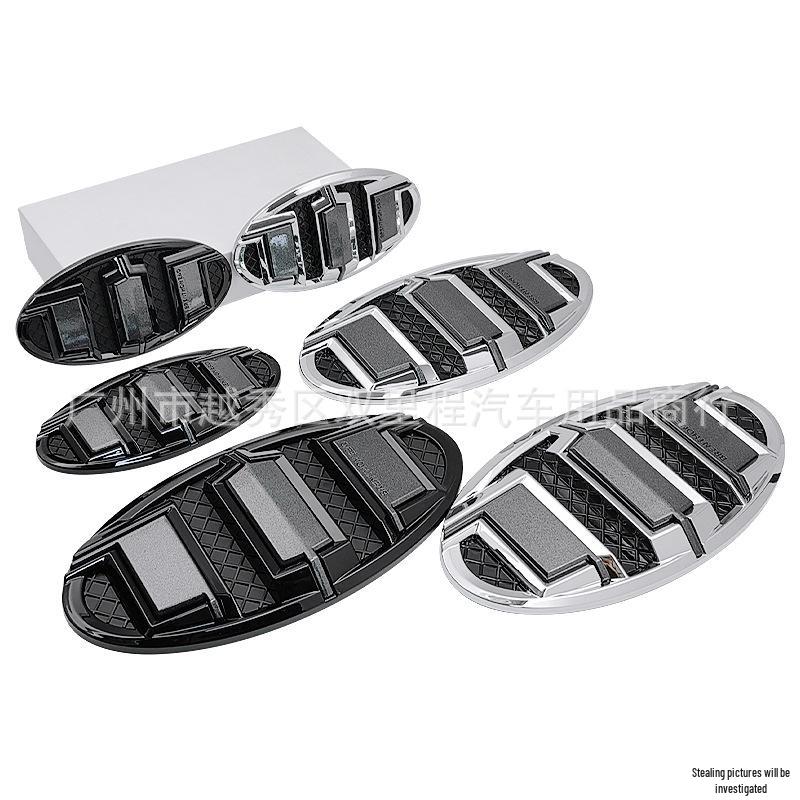 Набор эмблем Brenthon E&O на капот и кузов для Kia Sorento (передняя и задняя)