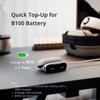 BOBOVR Двухпортовая док-станция PD100 с индикатором питания, быстрая зарядка 30 Вт USB-C PD (вход/выход), совместимость с портами USB-C, USB-A, B100