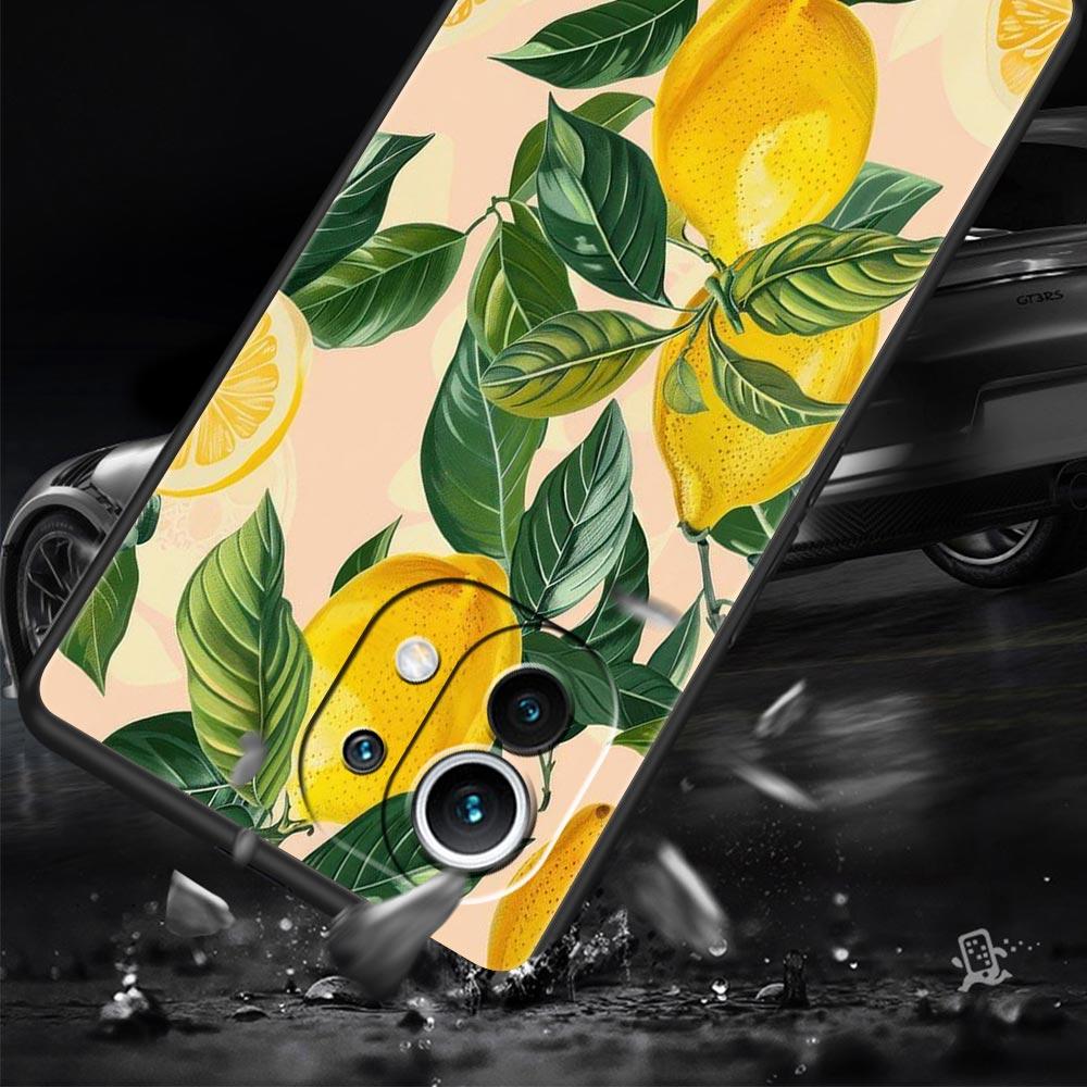 Летний чехол для телефона с принтом свежих фруктов и лимонов для Xiaomi Mi 17 Pro Max 15 14 13 12 11 Ultra 15T 14T 13T 12T Pro Lite Мягкий ТПУ