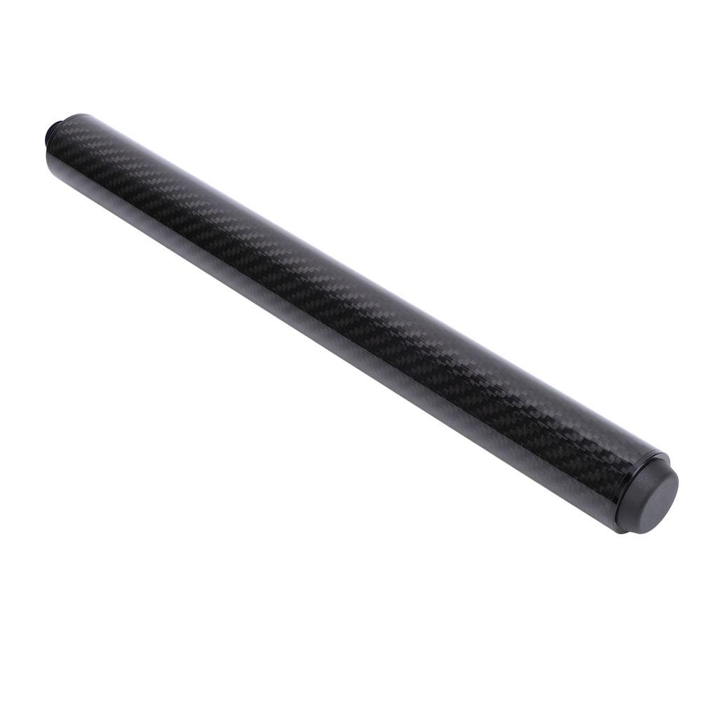 Pool Cue Extension Stick 12in Carbon Fiber Billiards Extension Accessories with Bumper