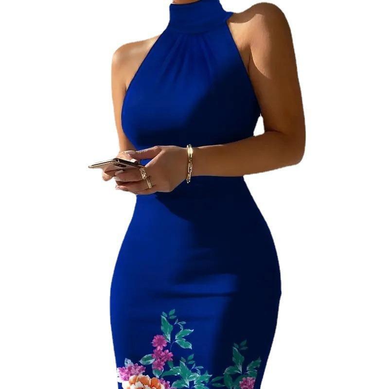 New Printed Sleeveless Dress