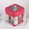 Women Clear Makeup Bag Waterproof Cute Toiletry Bag Portable Cosmetic Organizer Bag for Home Business Trip